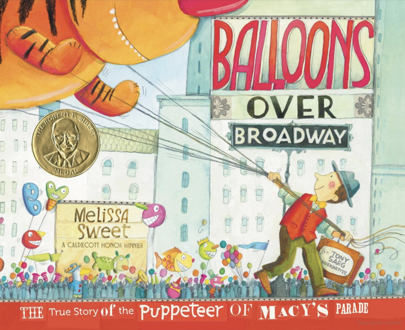 Balloons Over Broadway Lesson (Grades 2-5) book cover